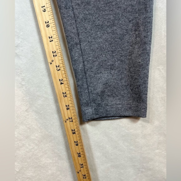 J. McLaughlin Wool Blend Size 6 Trousers Speckled Gray Straight Leg Stretch Pant - Picture 12 of 12